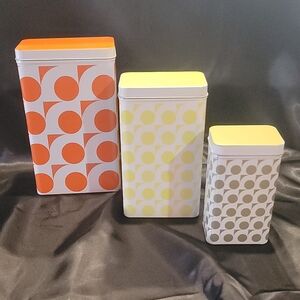 IKEA Swedish nesting tea / set of coffee tins